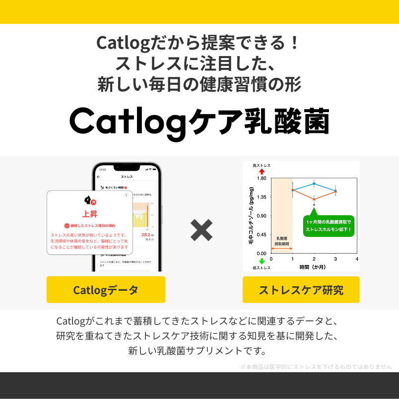 Catlogケア乳酸菌 開発背景