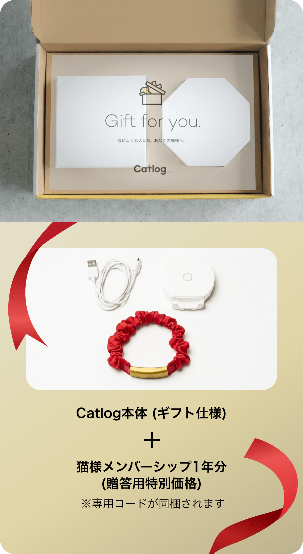 Catlogギフトセットの内容